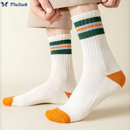 Plus Size Winter Retro Quarter Socks