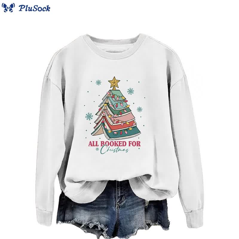 Plus Size Christmas Tree Sweatshirt