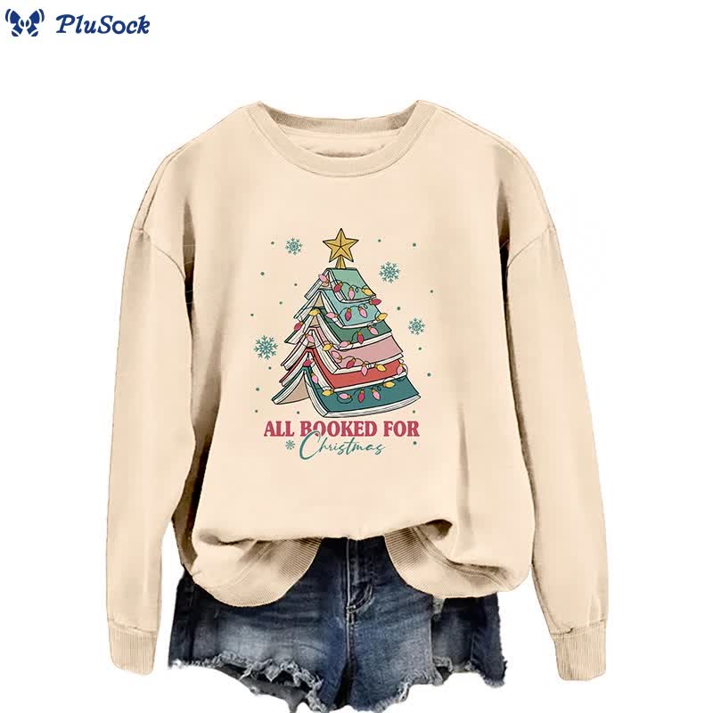 Plus Size Christmas Tree Sweatshirt