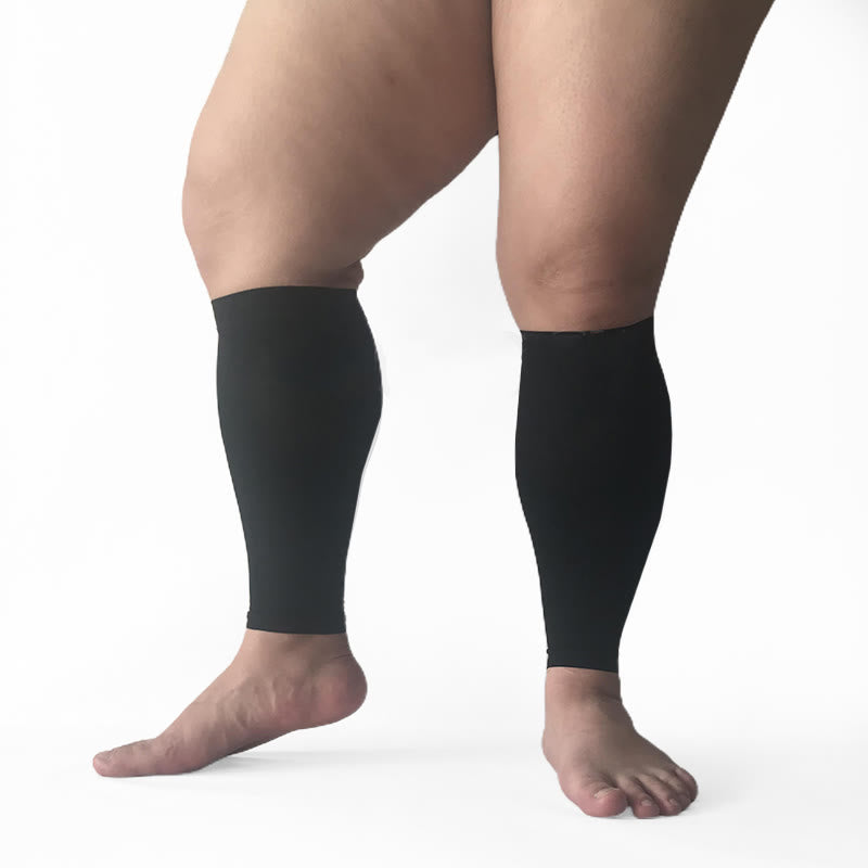 Plus Size Footless Compression Sleeve Socks Unisex