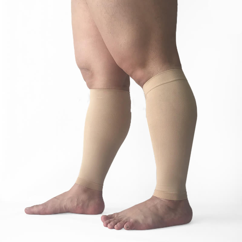 Plus Size Footless Compression Sleeve Socks Unisex