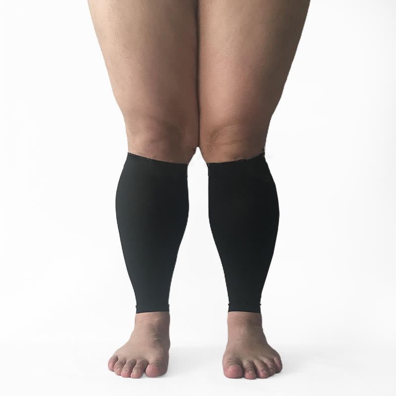 Plus Size Footless Compression Sleeve Socks Unisex