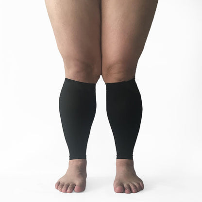 Plus Size Footless Compression Sleeve Socks Unisex