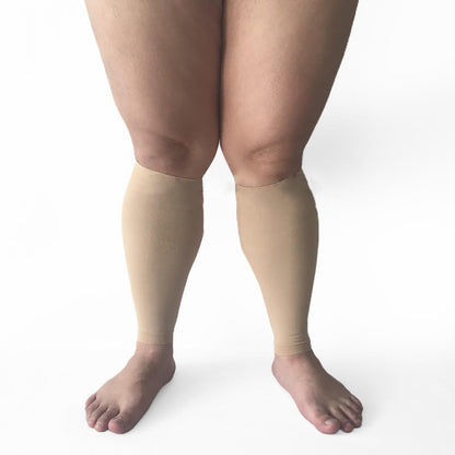 Plus Size Footless Compression Sleeve Socks Unisex