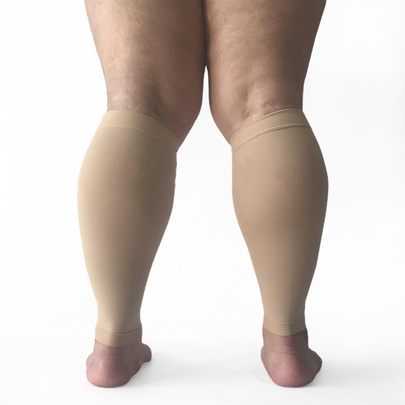 Plus Size Footless Compression Sleeve Socks Unisex