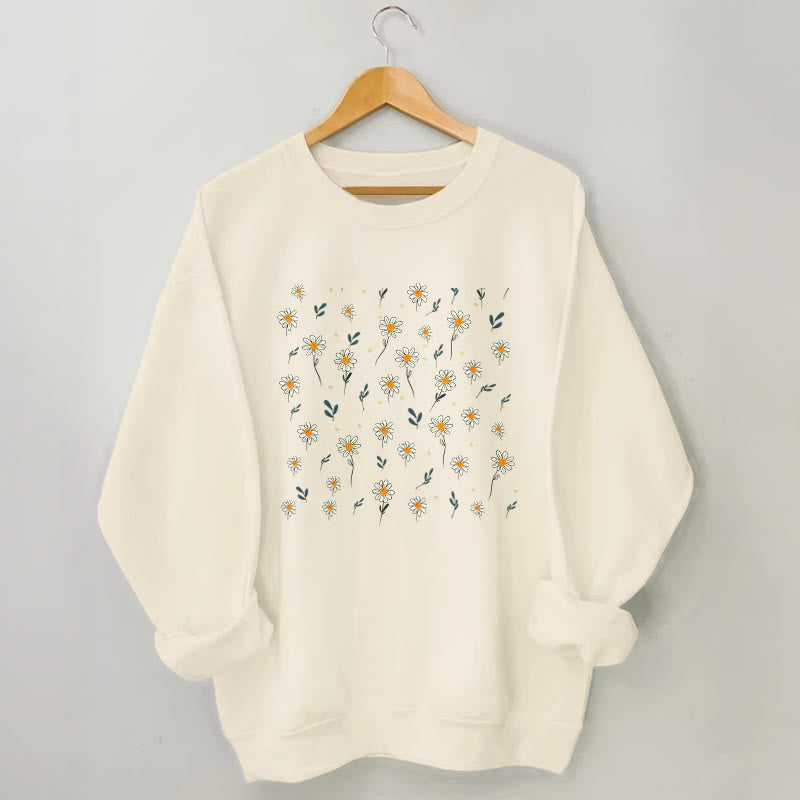 Plus Size Daisy Sweatshirt