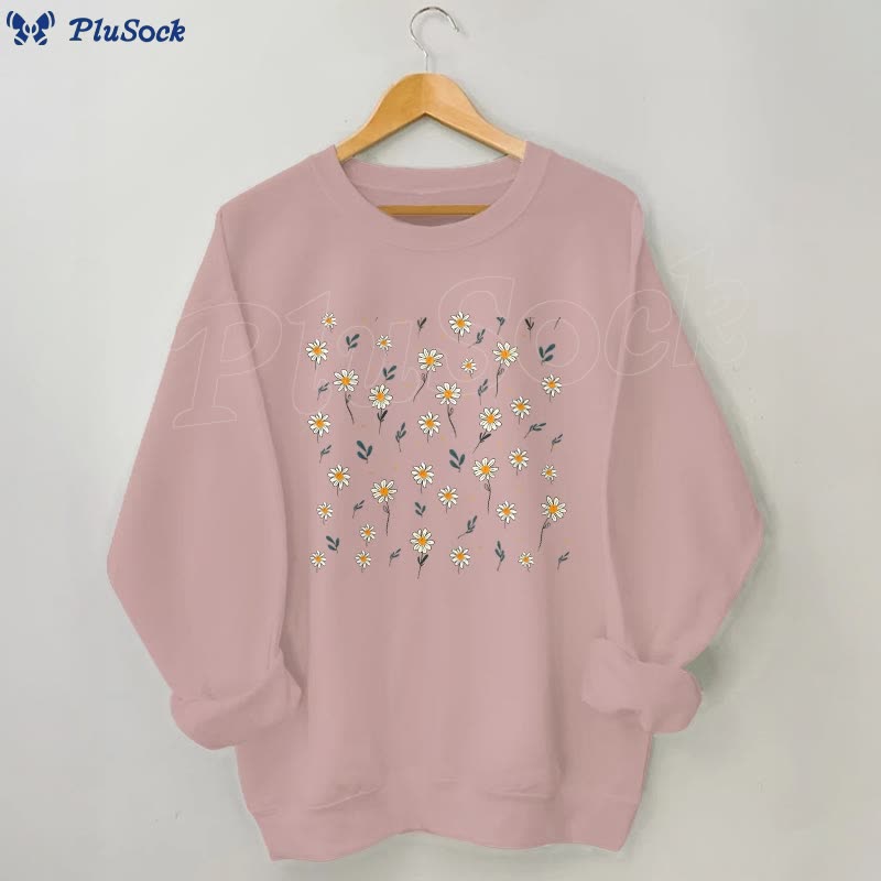 Plus Size Daisy Sweatshirt