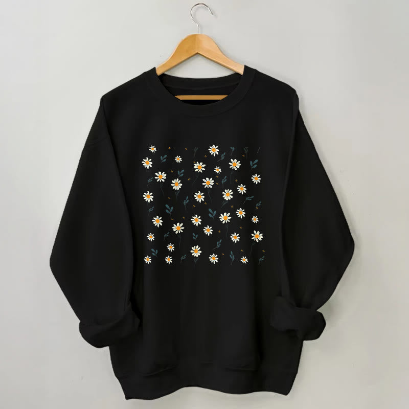 Plus Size Daisy Sweatshirt