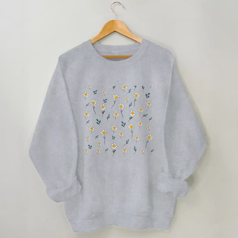 Plus Size Daisy Sweatshirt