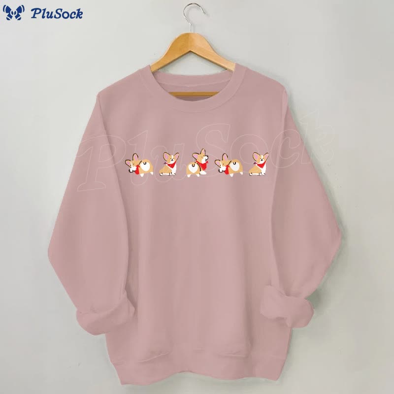 Plus Size Corgi Sweatshirt