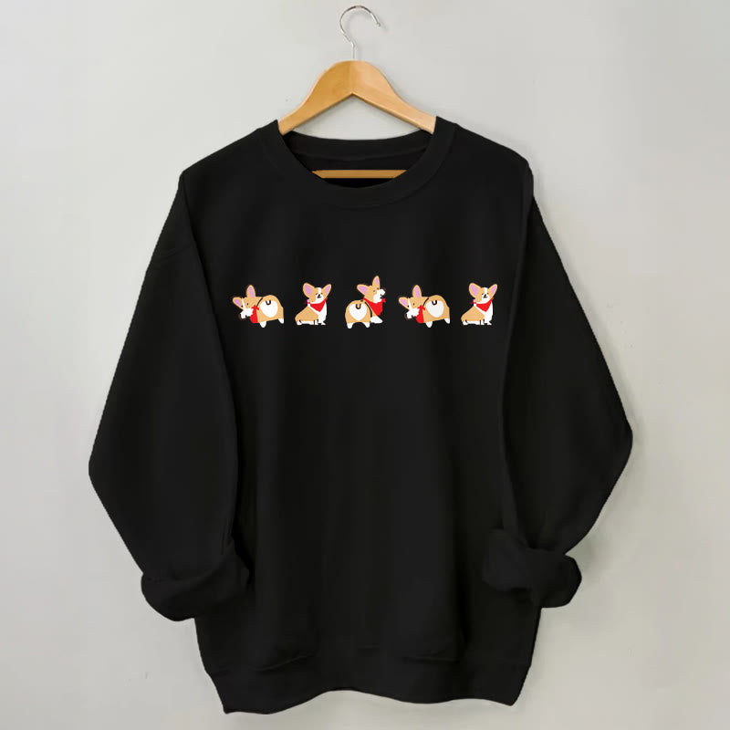 Plus Size Corgi Sweatshirt