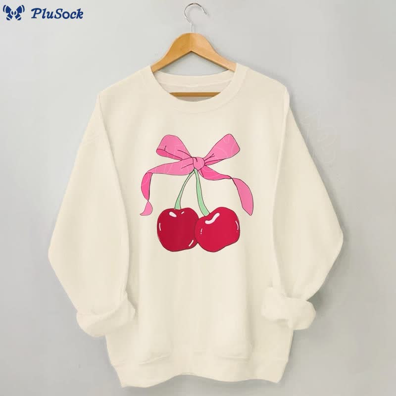 Plus Size Big Cherry Sweatshirt