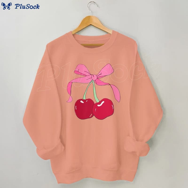 Plus Size Big Cherry Sweatshirt