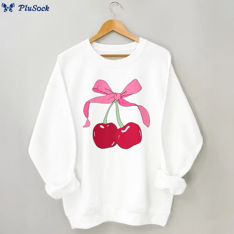 Plus Size Big Cherry Sweatshirt