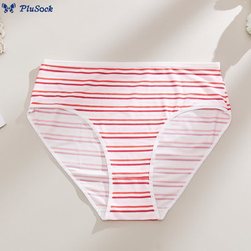 Plus Size Cute Pattern Panty(7 Packs)