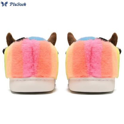 Plus Size Dairy Cow Slippers