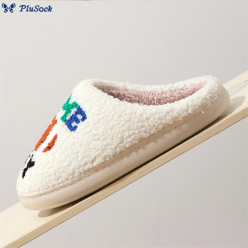 Plus Size Rugby Slippers