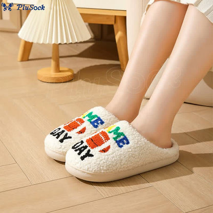 Plus Size Rugby Slippers