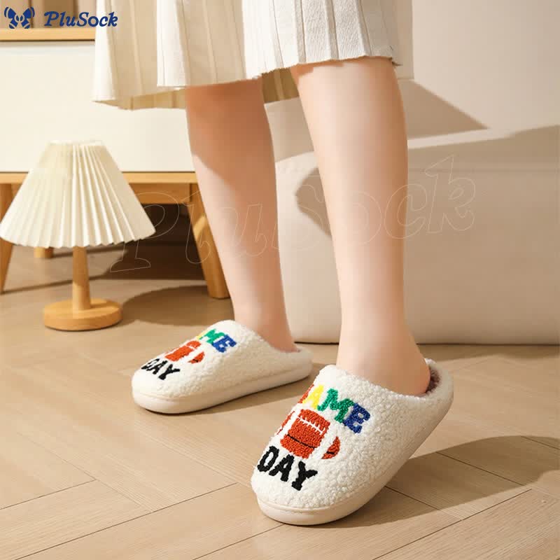 Plus Size Rugby Slippers