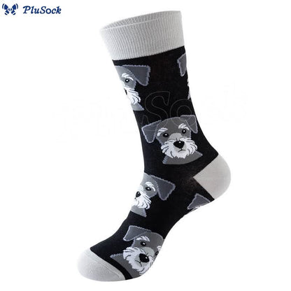 Panda Dog Cat Quarter Socks(5 Pairs)