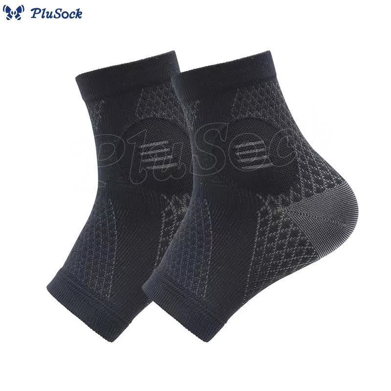 Open Toe Sweat Wicking Ankle Braces(2 Pairs)