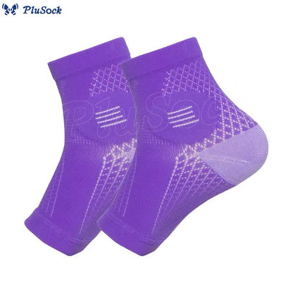 Open Toe Sweat Wicking Ankle Braces(2 Pairs)