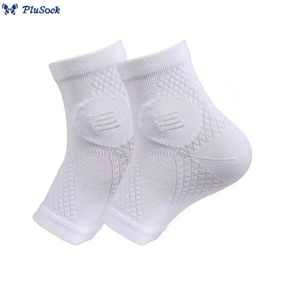 Open Toe Sweat Wicking Ankle Braces(2 Pairs)