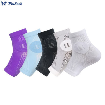 Open Toe Sweat Wicking Ankle Braces(2 Pairs)