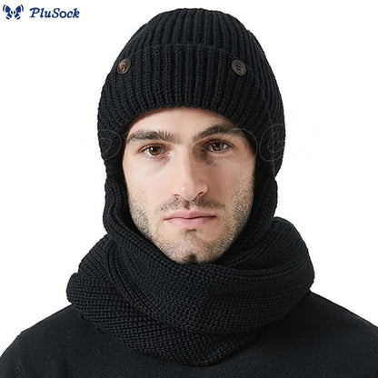 Ear Protection Beanie Scarf 2 In 1 Set