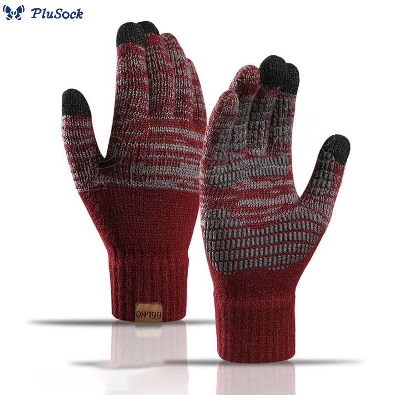 Color Matching Winter Gloves