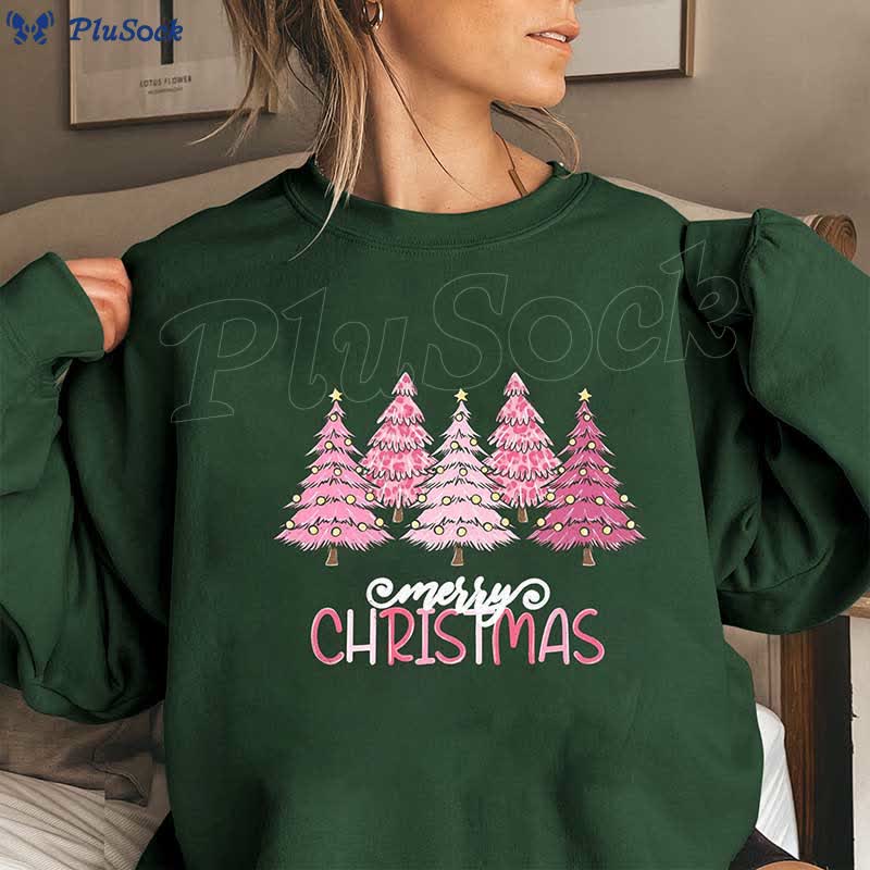 Plus Size Christmas Tree Sweatshirt