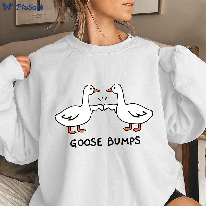 Plus Size Goose Bumps Sweatshirt