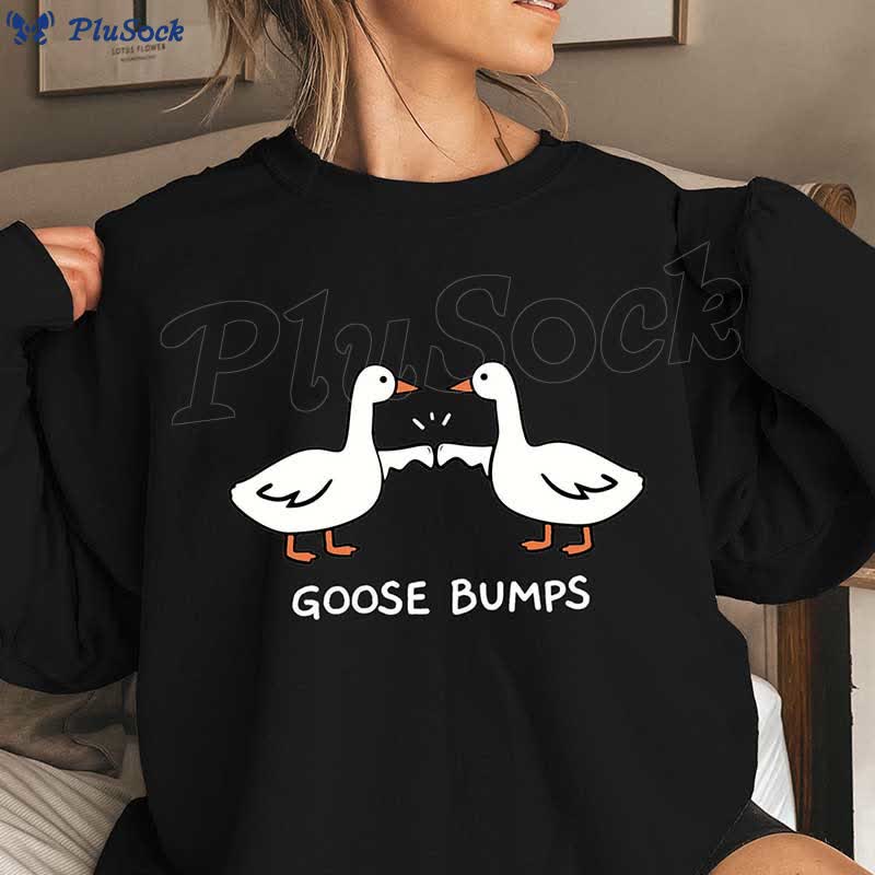 Plus Size Goose Bumps Sweatshirt