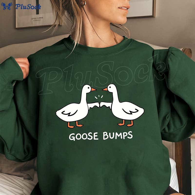 Plus Size Goose Bumps Sweatshirt