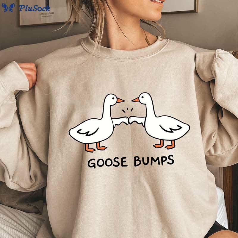 Plus Size Goose Bumps Sweatshirt