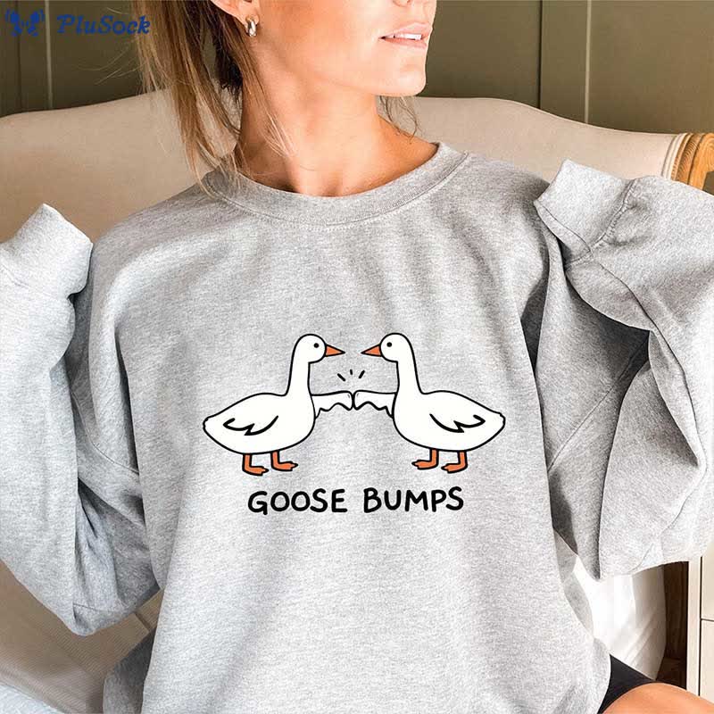 Plus Size Goose Bumps Sweatshirt