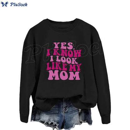 Plus Size Purple Letters Sweatshirt