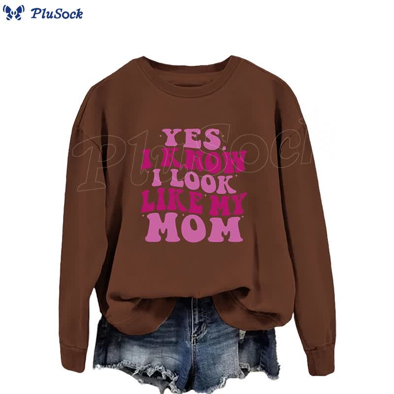 Plus Size Purple Letters Sweatshirt