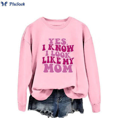 Plus Size Purple Letters Sweatshirt