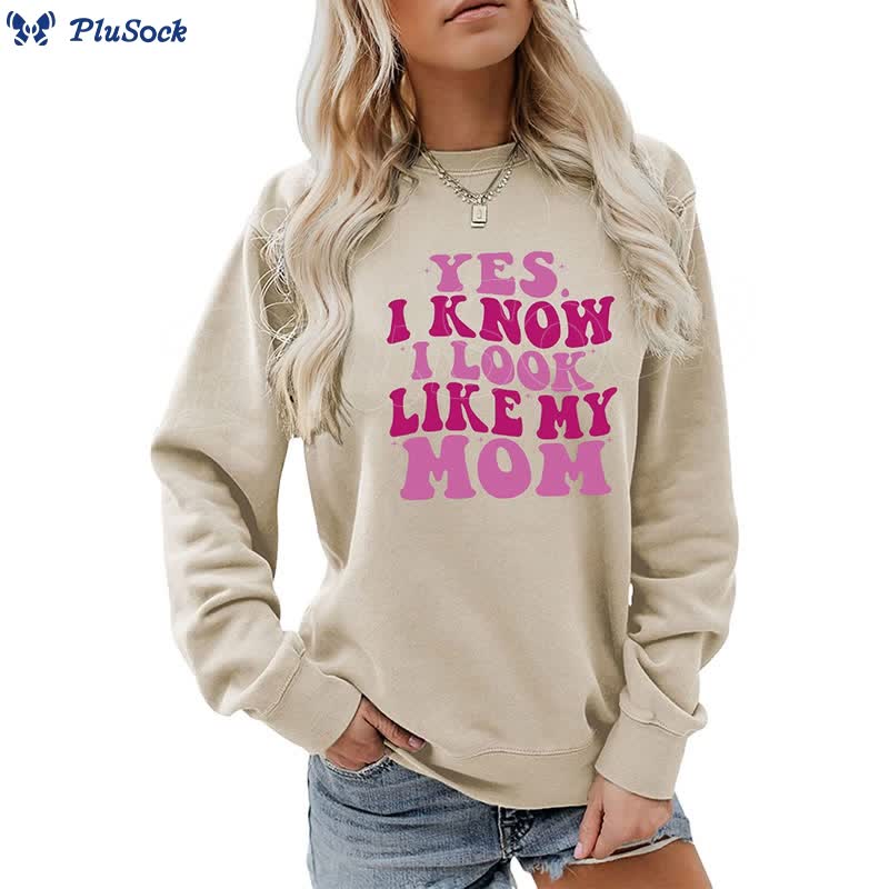 Plus Size Purple Letters Sweatshirt