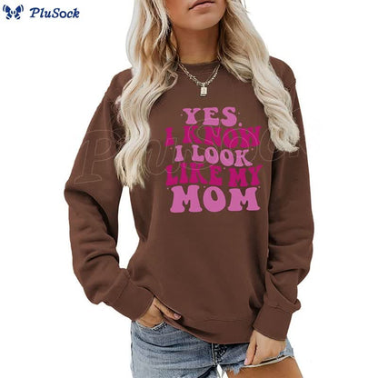 Plus Size Purple Letters Sweatshirt