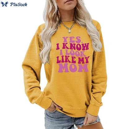 Plus Size Purple Letters Sweatshirt