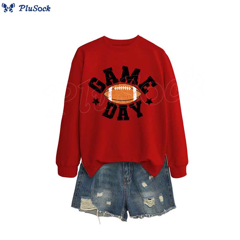 Plus Size Game Day Sweatshirt