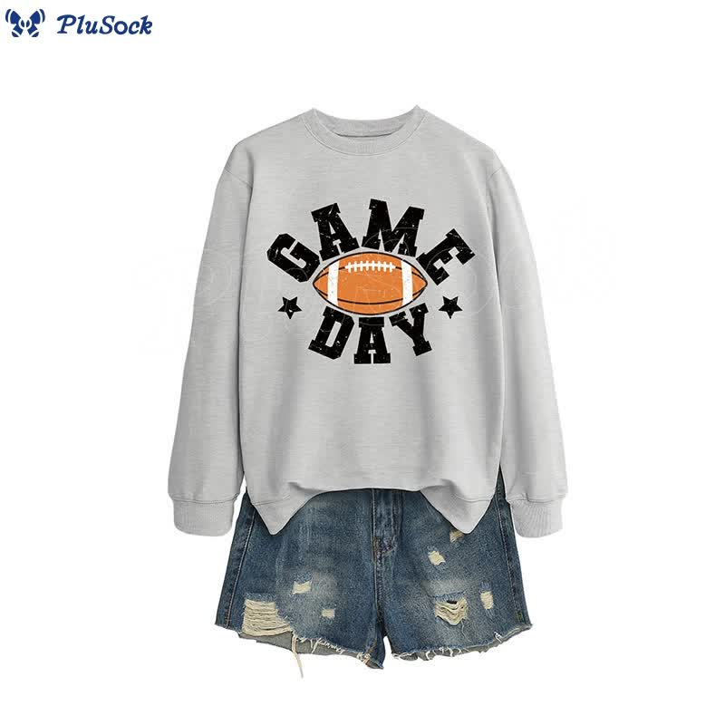 Plus Size Game Day Sweatshirt