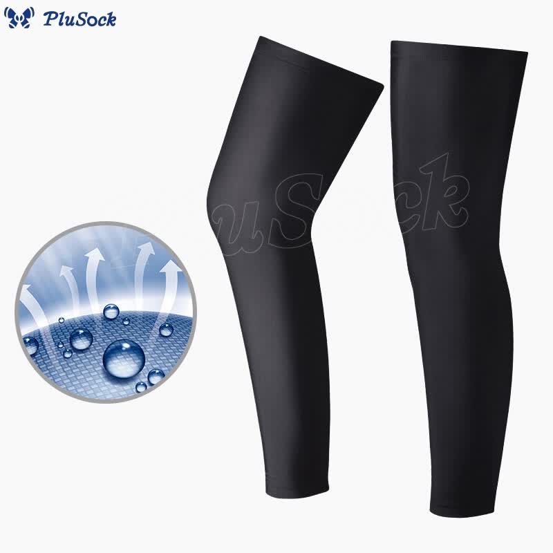 Sun Proof Thigh High Compression Sleeve Socks(2 Pairs)