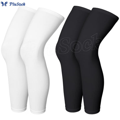 Sun Proof Thigh High Compression Sleeve Socks(2 Pairs)