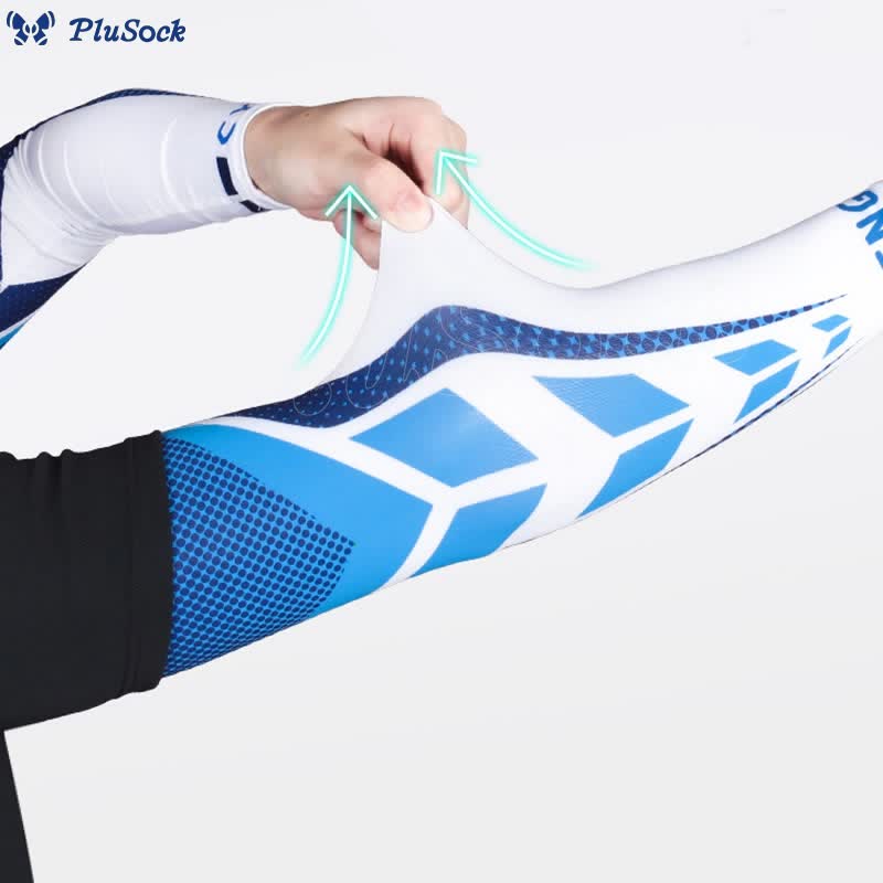 Color Matching Compression Arm Sleeves(2 Pairs)