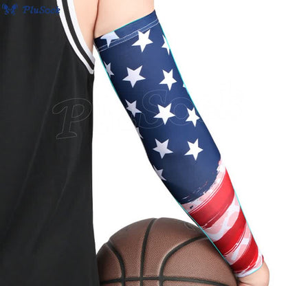 American Flag Compression Arm Sleeves