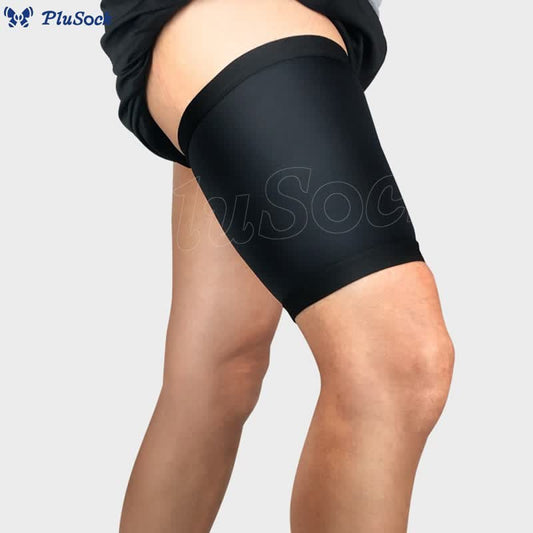 Solid Color Sports Thigh Compression Sleeve