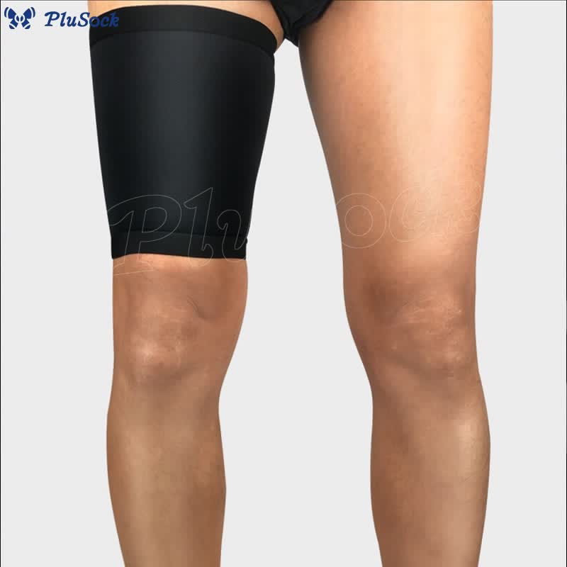 Solid Color Sports Thigh Compression Sleeve